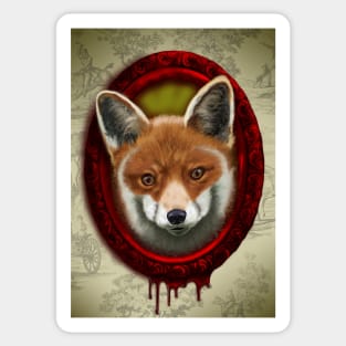 Bleeding Fox: Keep The Ban Sticker